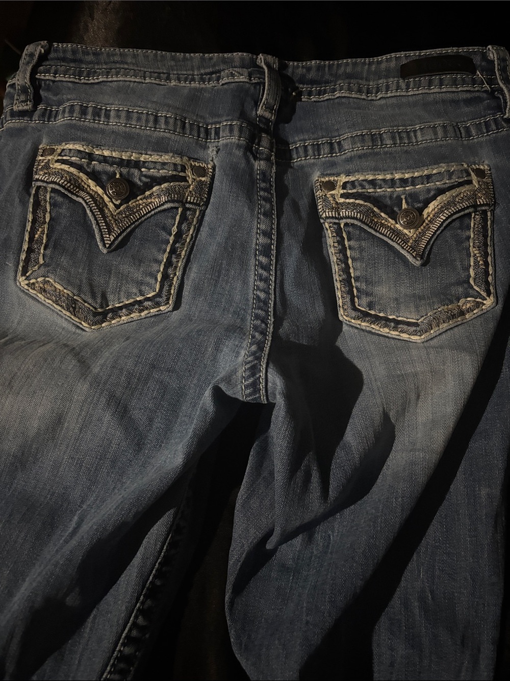 Vigoss Women's Light Blue Boot Cut Jeans - Picture 5 of 5